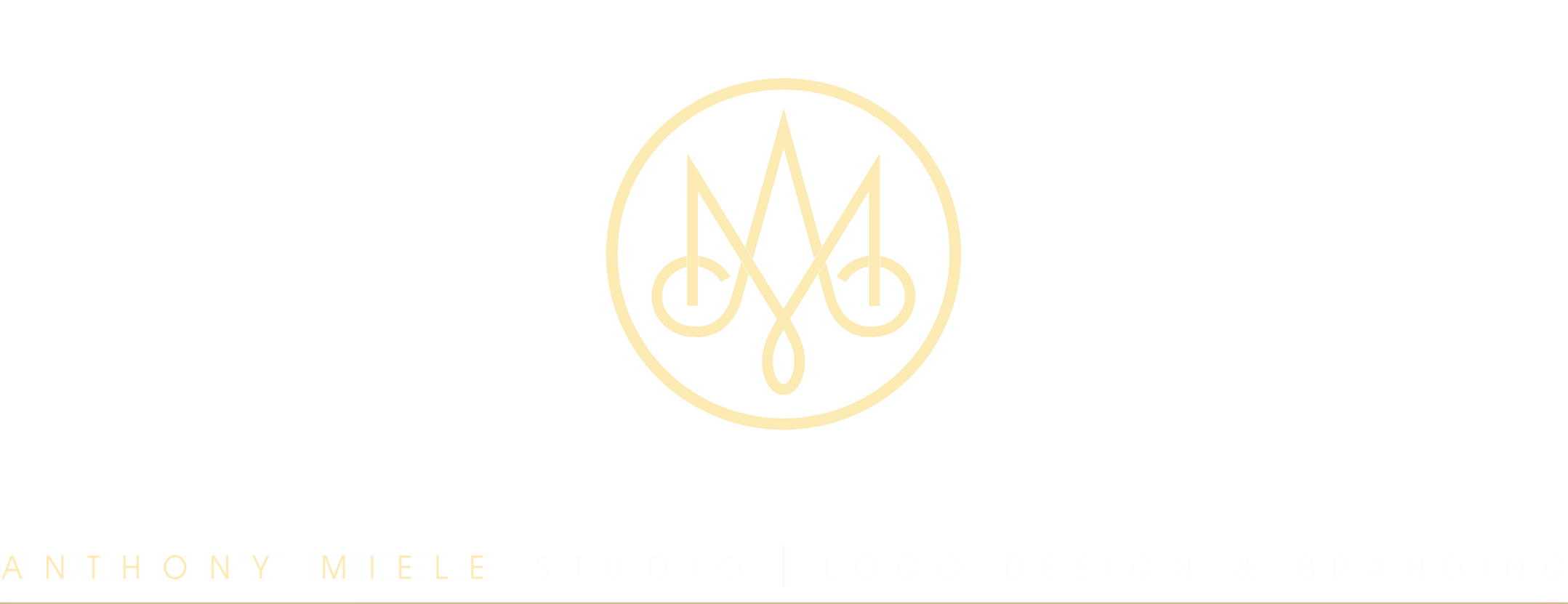 Anthony Miele Studio Logo Design and Branding